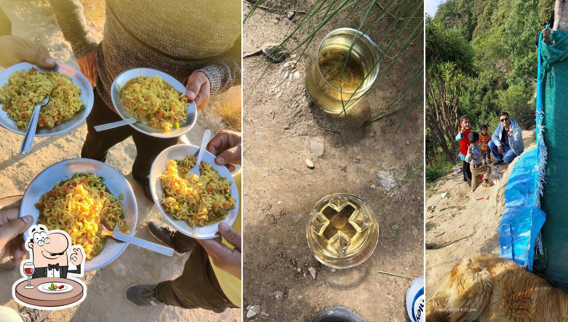 Food at View Point Pahadi Snack Chai Point
