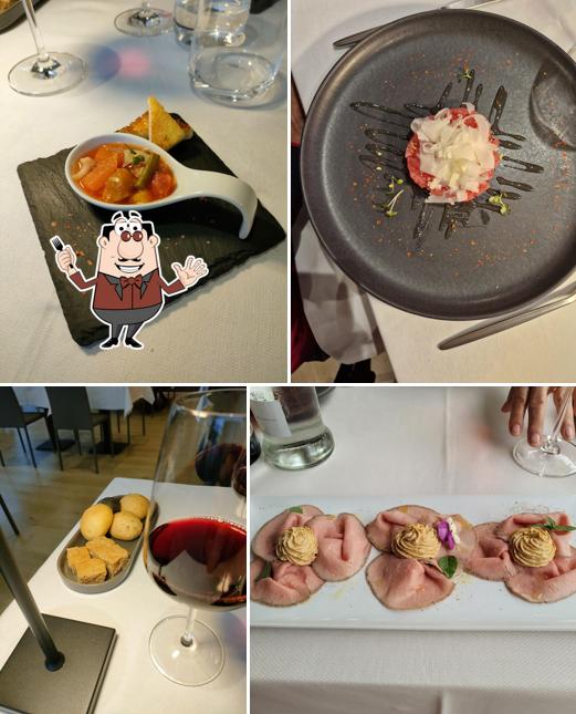 Platti al Ristorante Villa Bernasconi