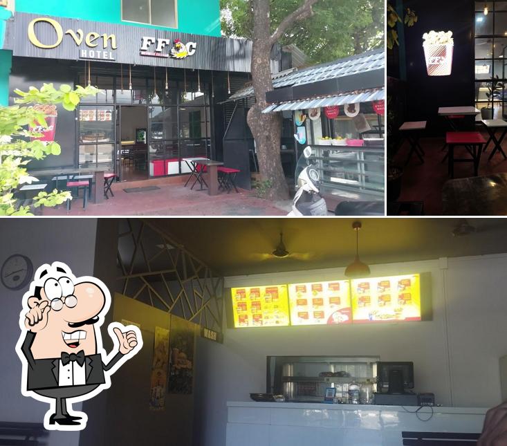 The interior of FFC Fried Chicken