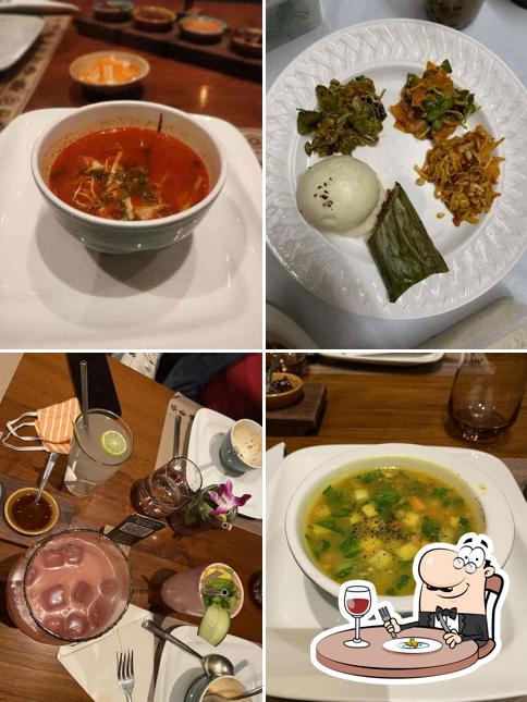 Food at Burma Burma Restaurant & Tea Room