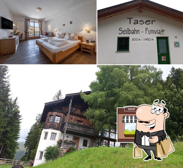 Gli esterni di Taser Alm Restaurant und Hotel