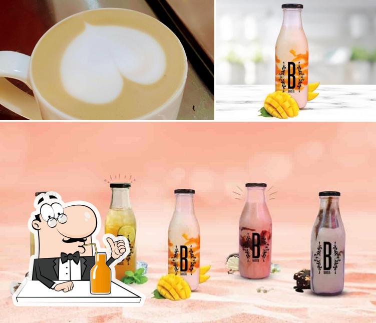 Enjoy a drink at Barista