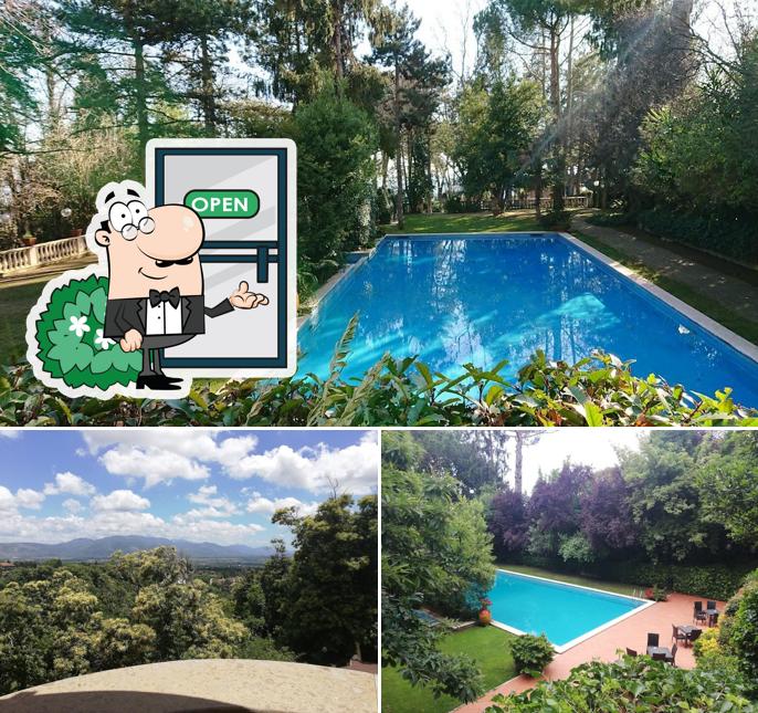 Goditi la vista dall'area esterna di Benito Al Bosco