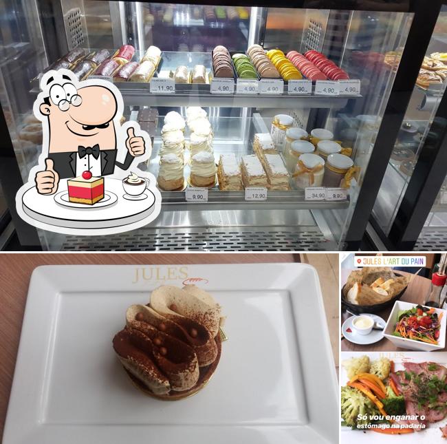Jules l'art du pain - Moema oferece uma gama de pratos doces