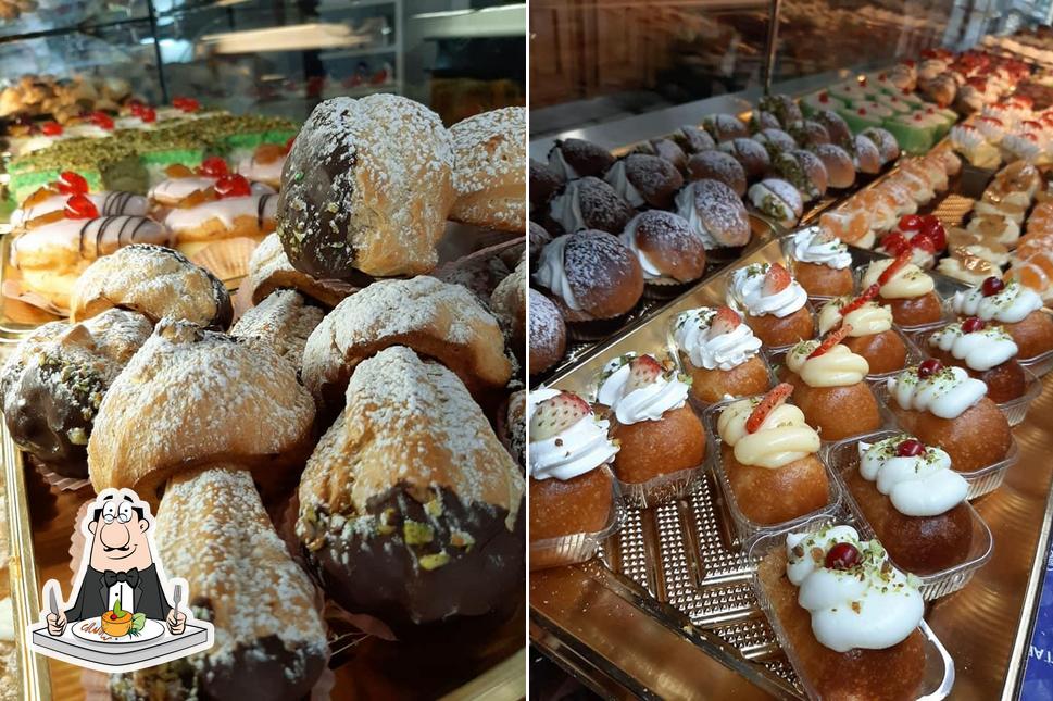 Platti al Pasticceria Carbone