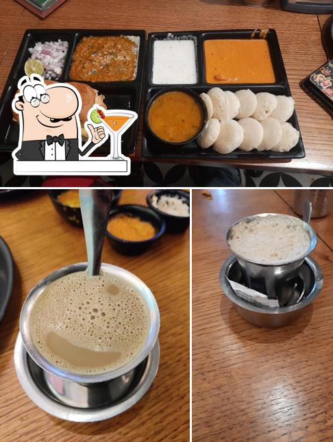 Dosa Plaza is distinguished by drink and meat