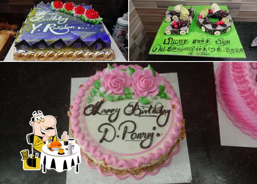 Food at GS cakes and sweets