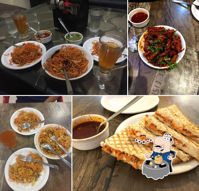 Food at Hangout Restaurant and Gaming Club