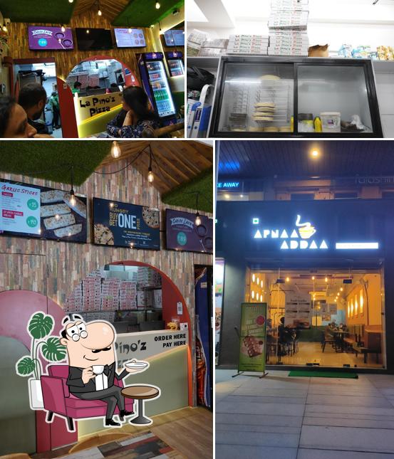 The interior of La Pino'z Pizza - Surdhara Circle, Ahmedabad