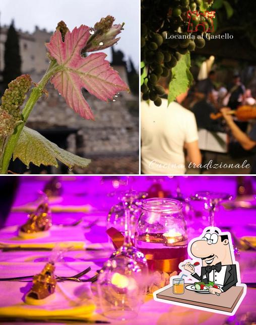 Locanda al Castello si caratterizza per la cibo e interni