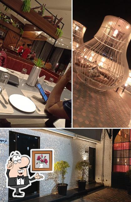 The interior of Maahol Restaurant