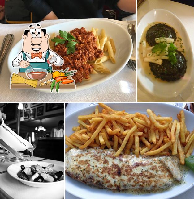 Spaghetti alla bolognese al Brasserie Bodu