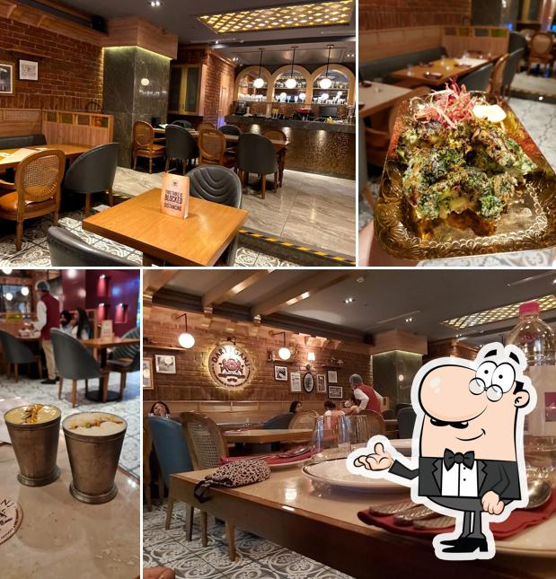 The interior of Daryaganj Restaurant