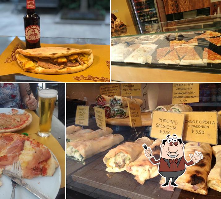 Platti al Fabio's pizza e gelato