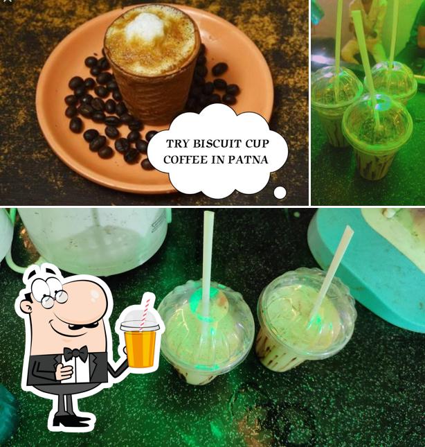 Enjoy a beverage at FREEFIRE CAFE