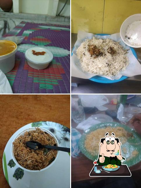 Food at Gongura Biryanis and Rice Boxes