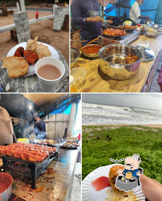 Food at Kadaloram Thattukada കടലോരം തട്ടുകട