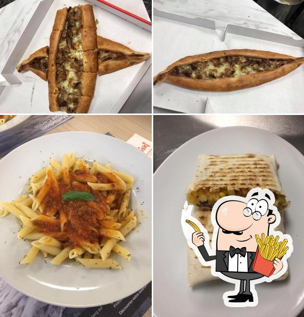 Ordina le patatine fritte a Kebab Pizzeria du stade