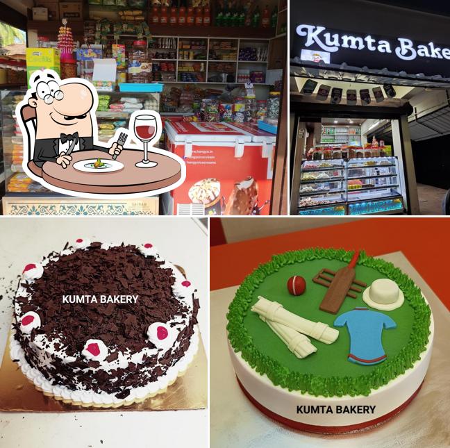 Meals at Kumta Bakery