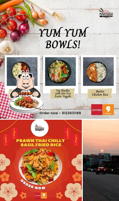 Food at Makazai Manipal
