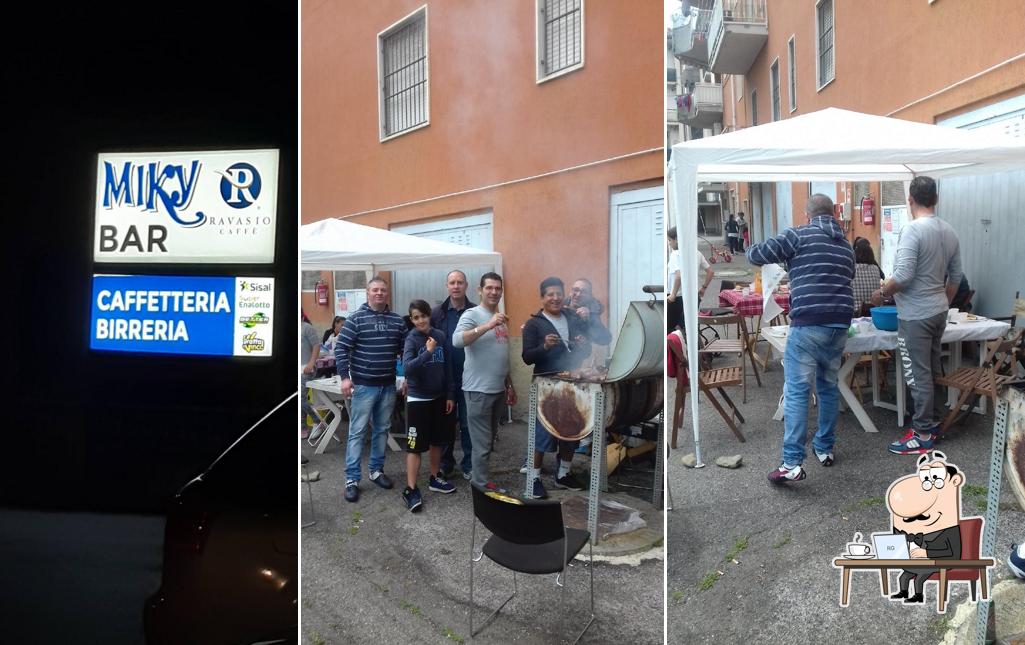 Dai un'occhiata agli interni di Miky Bar