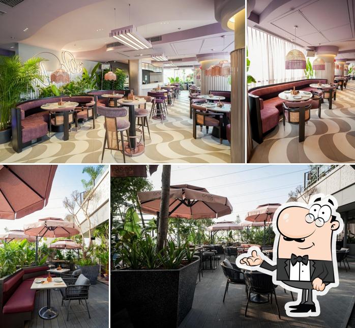 The interior of one8 Commune, Gurgaon