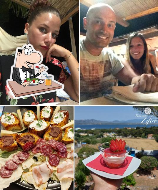 Cibo al Ristorante Zefiro