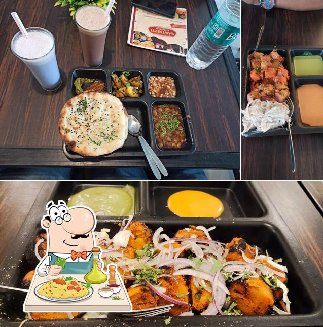 Food at Santripti Restaurant