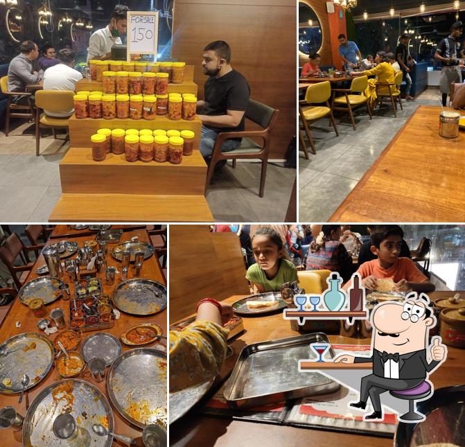 Check out how Shree Khodiyar Kathiyawadi Dhaba looks inside