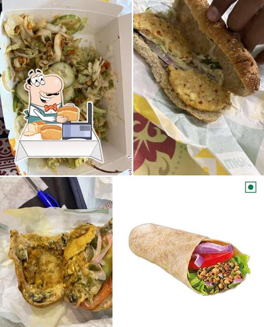 Garlic bread at Subway