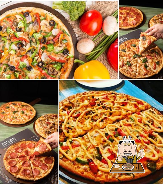 Get different types of pizza