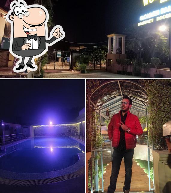 The exterior of Woodhouse Grill N Cafe Best Rooftop Cafe in Meerut Best Restaurant in Meerut