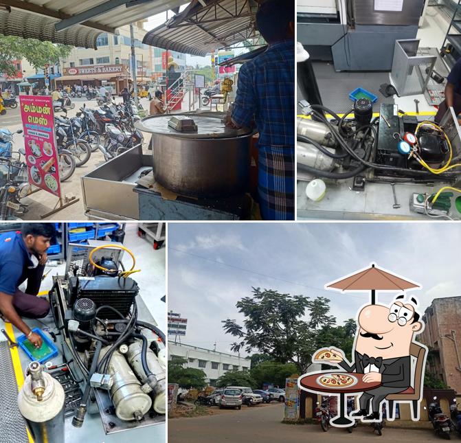 The exterior of Amman Mess