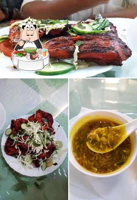 Hot and sour soup at Barg Restaurant
