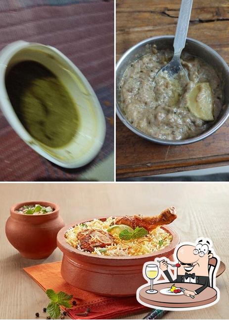 Food at CLAYPOT BIRYANIS