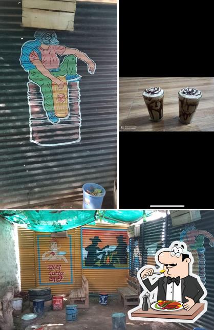 Food at CHAI KI PYALI (the tea coffee cafe)