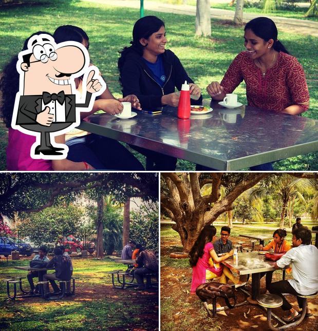 Look at this pic of Indian Coffee House, Christ University Bangalore