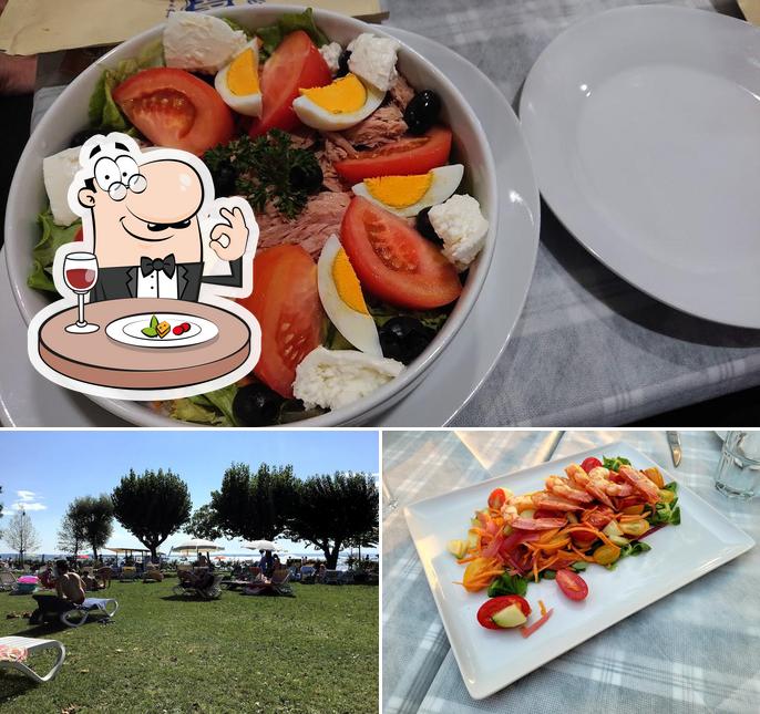 Platti al Ristorante Lido la Marra