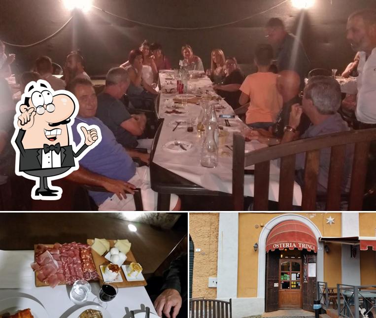 Dai un'occhiata agli interni di Osteria Fraschetta Trinca