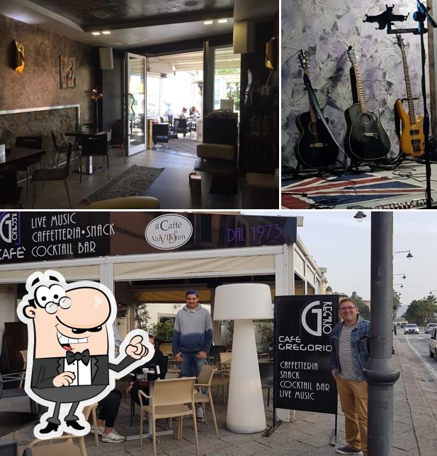 Gli interni di Cafè Gregorio