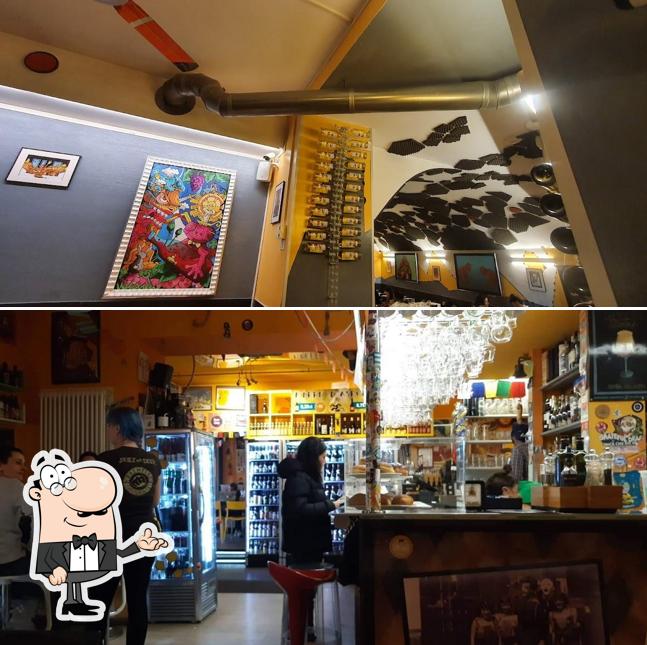 Gli interni di Uva & Menta CAFE