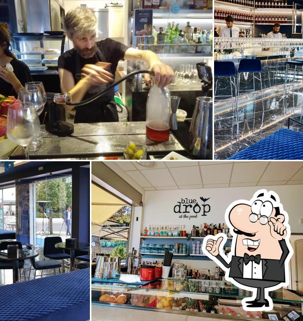 Dai un'occhiata agli interni di Blue Drop