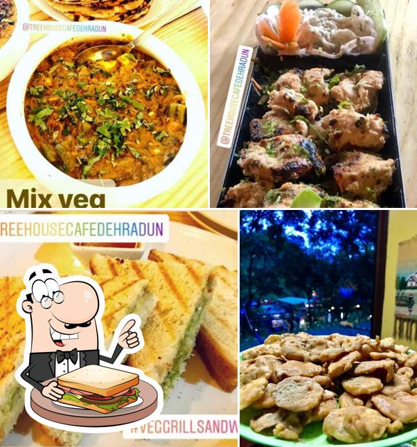 Grilled cheese sandwich at AROUND THE TREE RESTRO AND CAFE