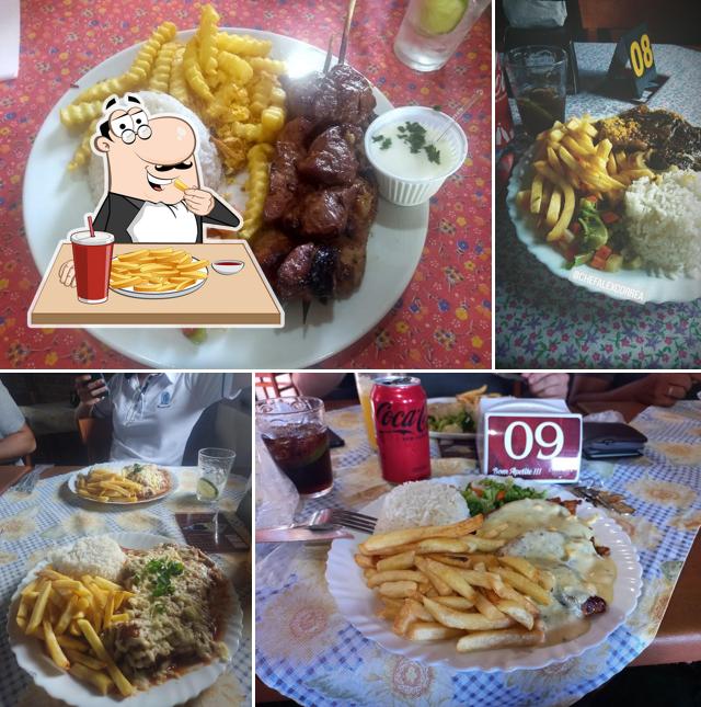 Batata frita em Cheff Alex Corrêa