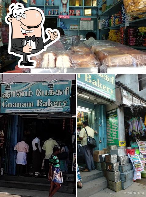 Here's a pic of Gnanam Bakery