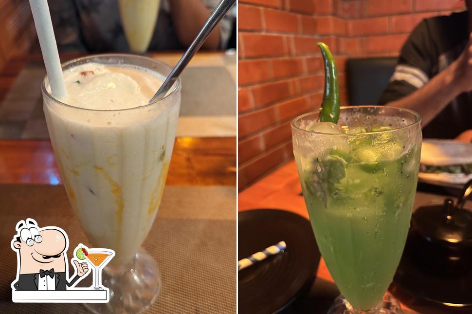 Order a drink from the menu
