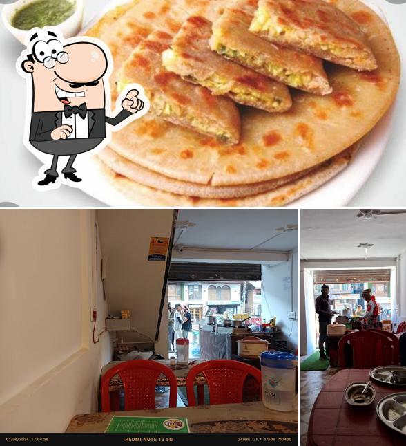 Among various things one can find interior and food at Gupta spice rasoi