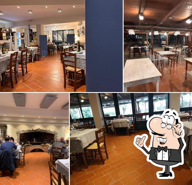 Gli interni di Ristorante La Cicala Che Ride