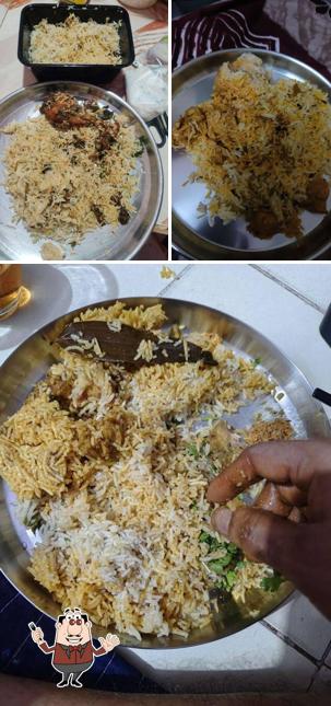 Meals at Raju Gari Military Hotel