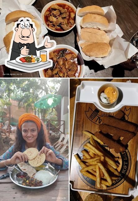Food at Roots Chapora